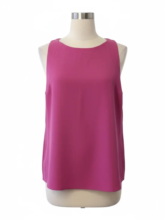 Ann Taylor - Sweater In Fuschia- Square Neckline- Large Petite-EUC $98 Retail - Picture 4 of 7